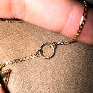 Beautiful 14k Charm Holder.